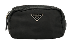 Prada Mini Pouch, Nylon, Black, 58, 3*